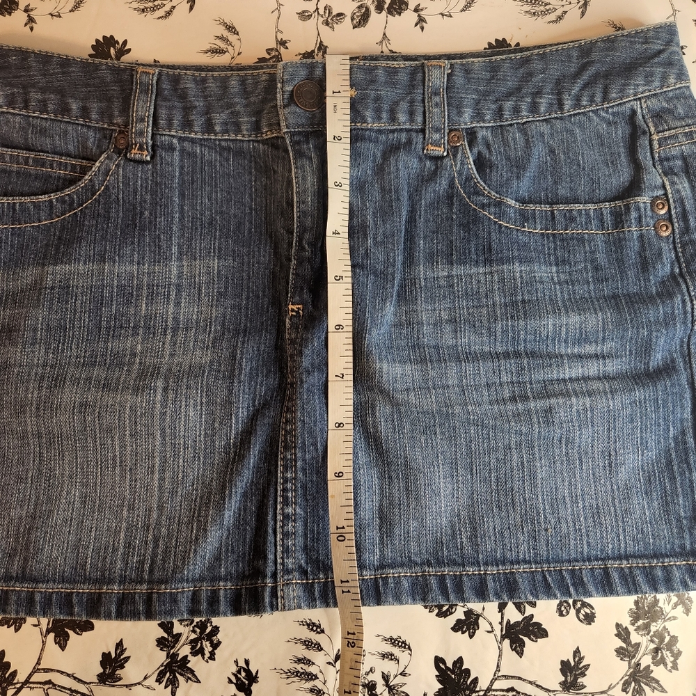 Aeropostale denim mini skirt Size (5/6)A73 - Picture 6 of 6